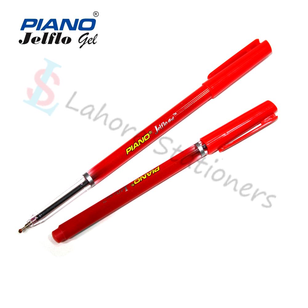 Piano Jelflo Gel Pens 10 Pcs Packet