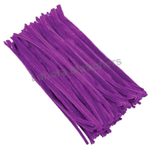 100pcs High-Density 12-Inch Velvet Pipe Cleaners Soft Chenille Stems for Crafts & DIY Projects