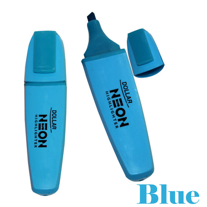 Dollar Neon Highlighter10 Pcs Box