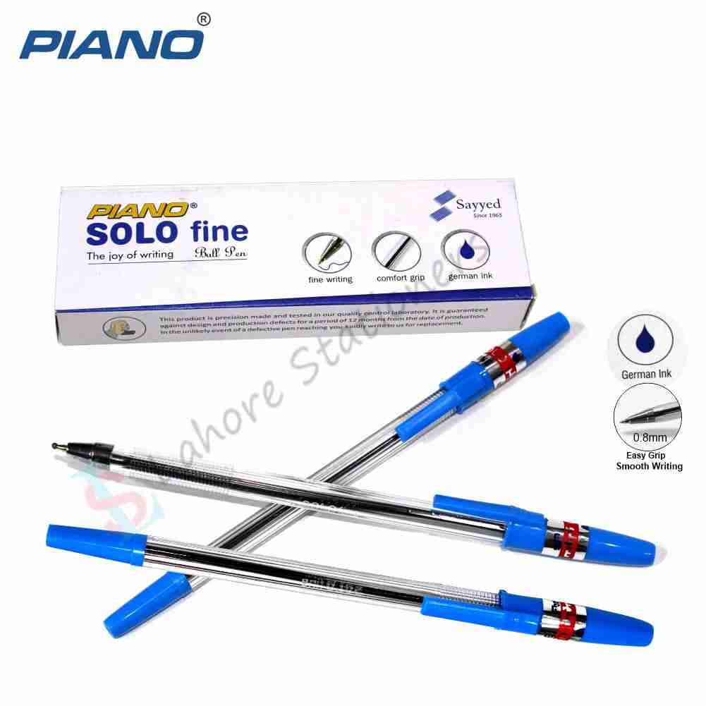 Piano Solo Fine Pen Pack of 10