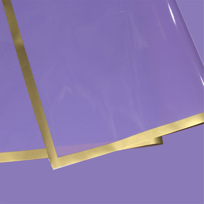 Flower Bouquet Wrapping Plastic Sheets – Pack of 20 | Transparent Floral Gift Wrap