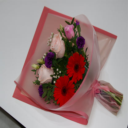 Flower Bouquet Wrapping Plastic Sheets – Pack of 20 | Transparent Floral Gift Wrap