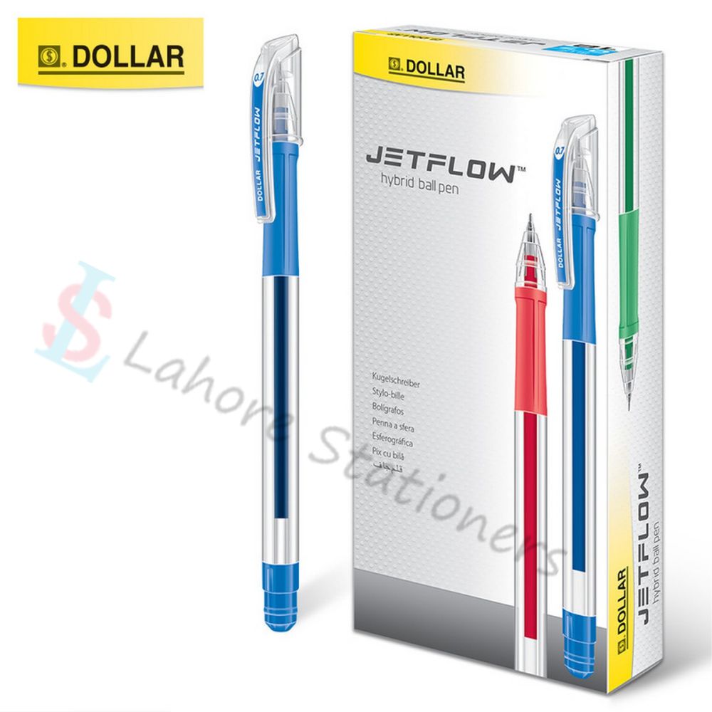 Dollar JETFLOW Gel Pen Pack of 12