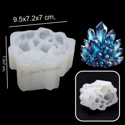 3D Crystal Resin Silicone Mold  Decorative DIY Craft Mold