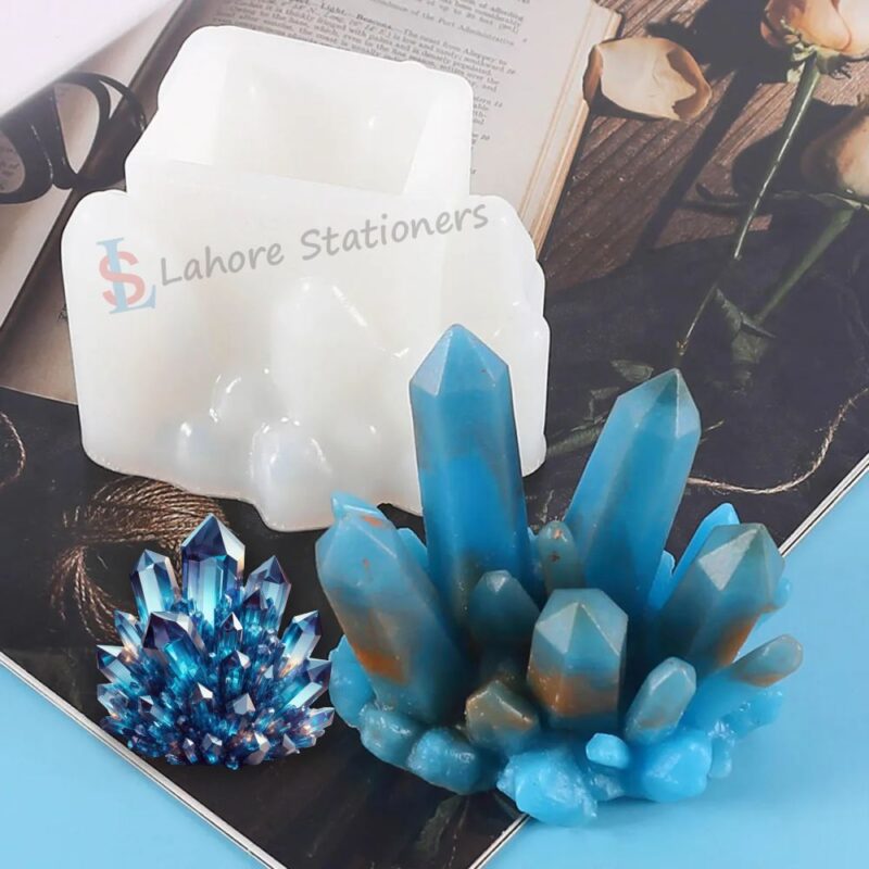 3D Crystal Resin Silicone Mold  Decorative DIY Craft Mold