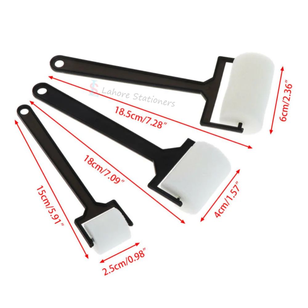 Painting Brush Roller 3 Pcs Set For Sponge Kid Mini Paint Brushes Kids Painting Tools