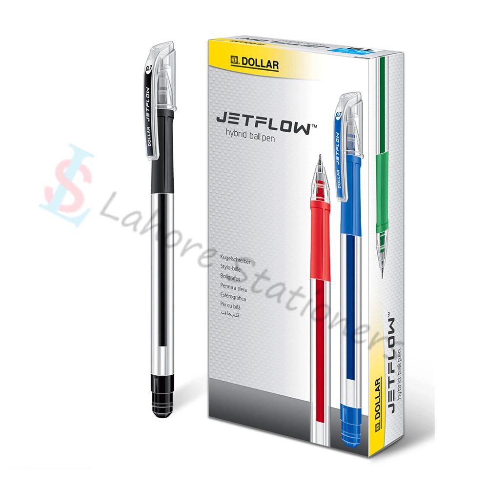 Dollar JETFLOW Gel Pen Pack of 12