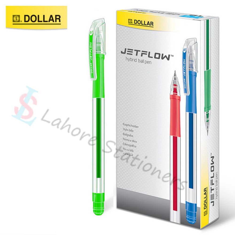 Dollar JETFLOW Gel Pen Pack of 12