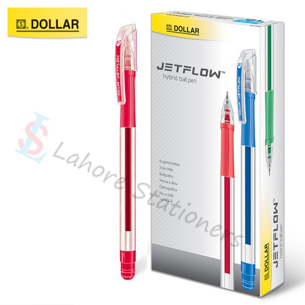 Dollar JETFLOW Gel Pen Pack of 12