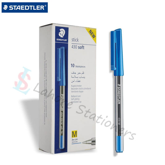 Staedtler 430 M Staedtler Stick Ball Point Pen Blue Single Piece