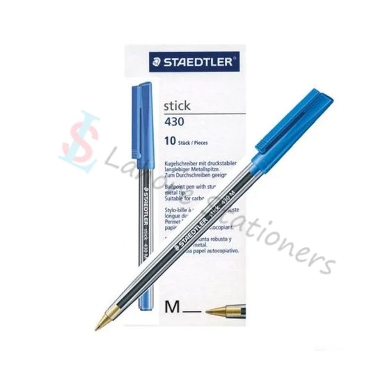 Staedtler 430 M Staedtler Stick Ball Point Pen Blue Single Piece
