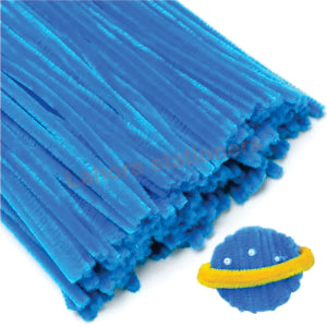 100pcs High-Density 12-Inch Velvet Pipe Cleaners Soft Chenille Stems for Crafts & DIY Projects