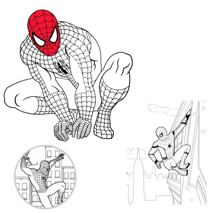 Deer Fibro Art Fiber Tip Markers 12 Colors Jar