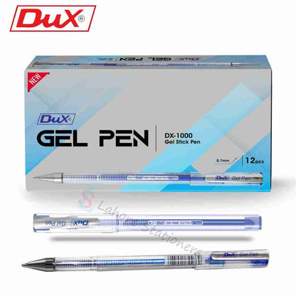 Dux Gel Pen Dx-1000 (Pack of 12 Pcs)