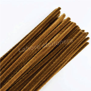 100pcs High-Density 12-Inch Velvet Pipe Cleaners Soft Chenille Stems for Crafts & DIY Projects