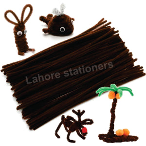 100pcs High-Density 12-Inch Velvet Pipe Cleaners Soft Chenille Stems for Crafts & DIY Projects
