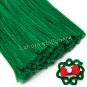100pcs High-Density 12-Inch Velvet Pipe Cleaners Soft Chenille Stems for Crafts & DIY Projects