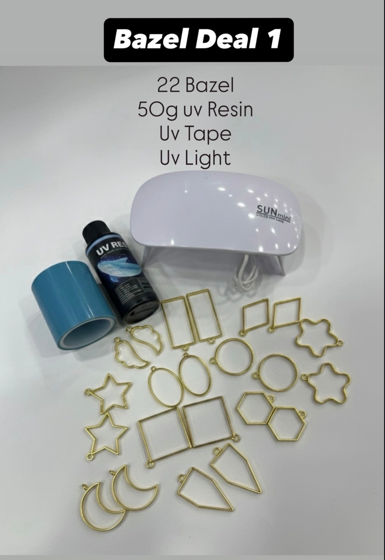 Bazel Deal 1 | Uv Resin | Uv Lamp | Uv Tape|
