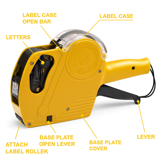 MX5500 EOS Price Tag Labeler Machine 8 Digit Single Line Price Gun