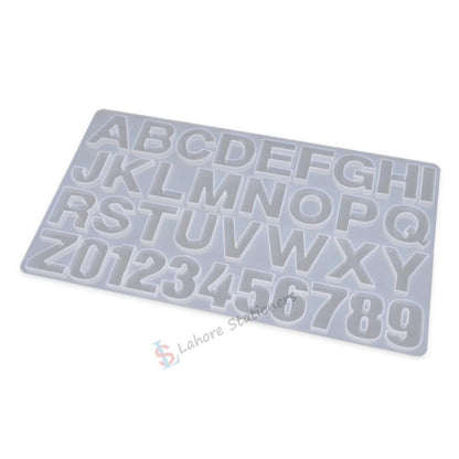 Alphabet Resin Silicone Mold