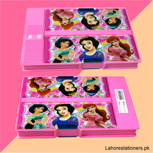 Amazing Character Multi Function 4 Large Size Compartment Geometry Box