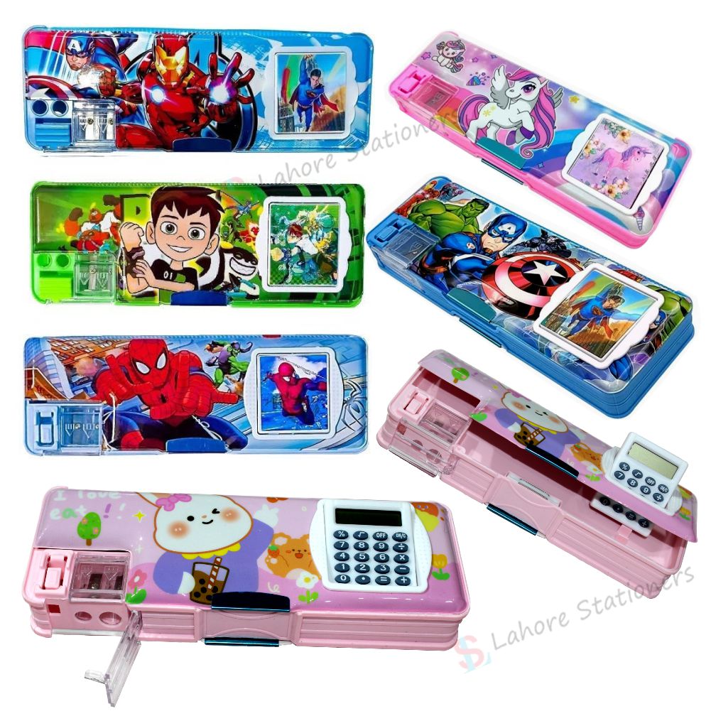 Geometry Box With Calculator & Dual Sharpener