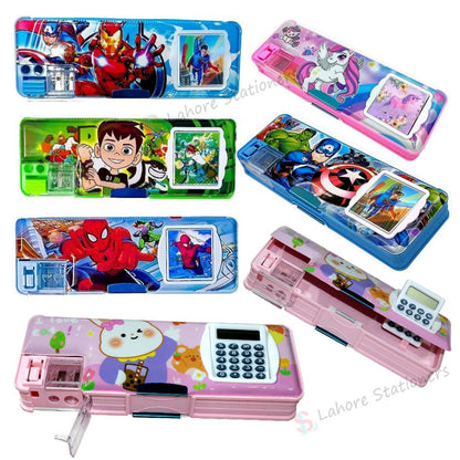 Geometry Box With Calculator & Dual Sharpener