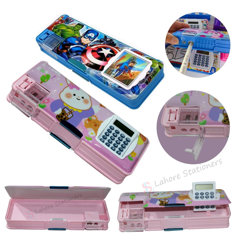 Geometry Box With Calculator & Dual Sharpener