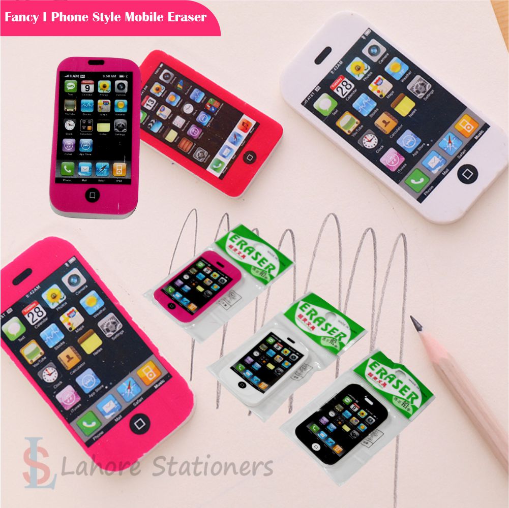 Apple iPhone Eraser for Kids 3Pcs