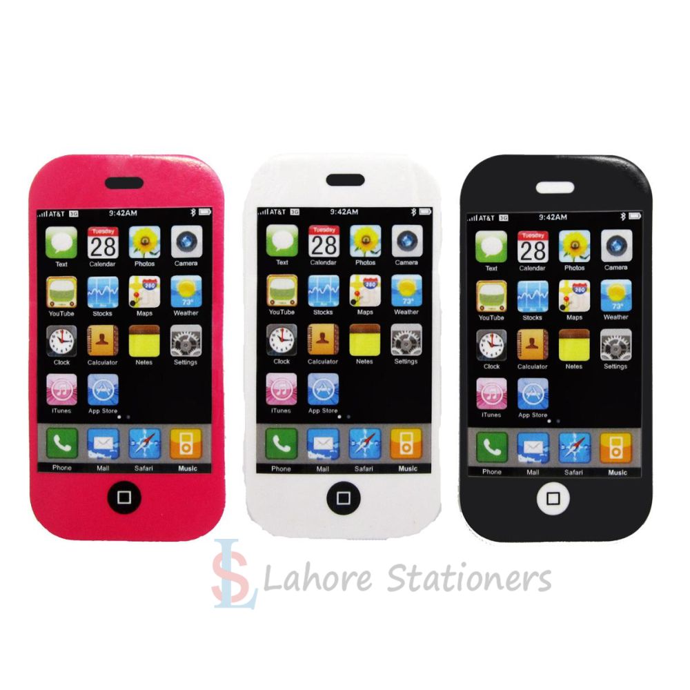 Apple iPhone Eraser for Kids 3Pcs