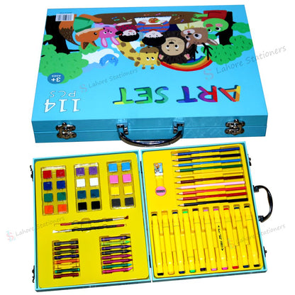 Colouring Kit 114 PCS Art Drawing Kit Set for Kids