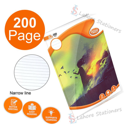Atlas Register Urdu 200 Pages Imported Paper High Quality Register