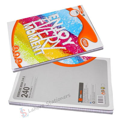 Atlas Register 3 in 1 Imported Paper 200 Pages