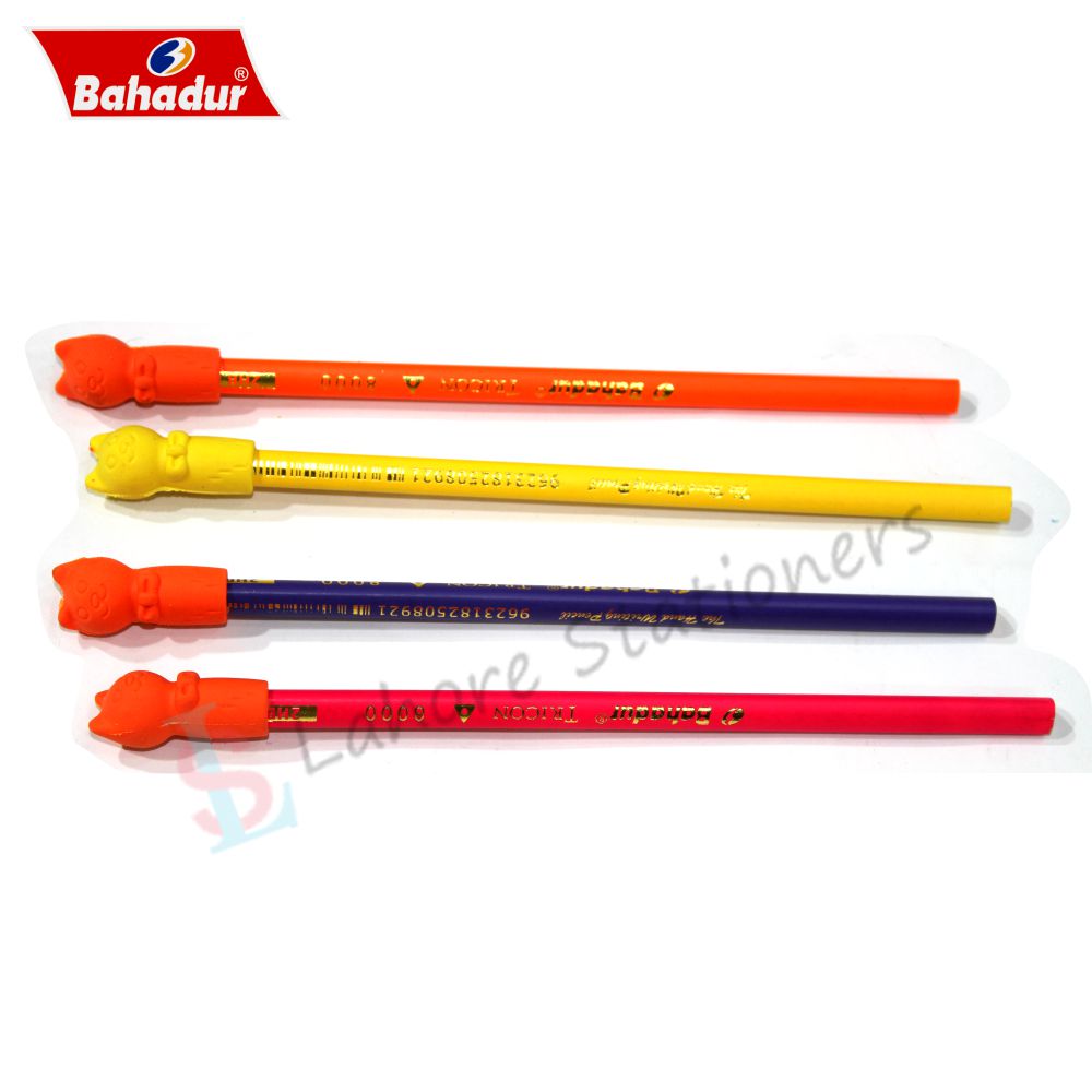 Bahadur Tricon Lead Pencil Jar of 48Pcs