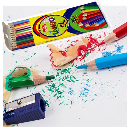 Bahadur Tango 12 Colour Pencils full size