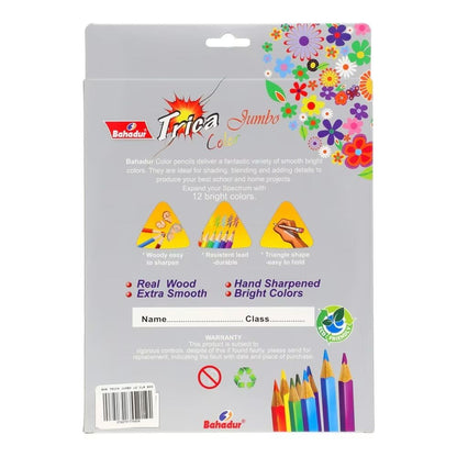 Bahadur Dual 24 Color Pencils