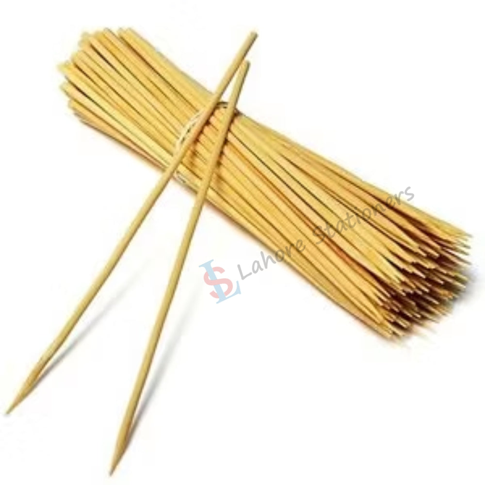Wooden Bamboo Sticks for BBQ, Kabab Making, Craft & Decorative Work