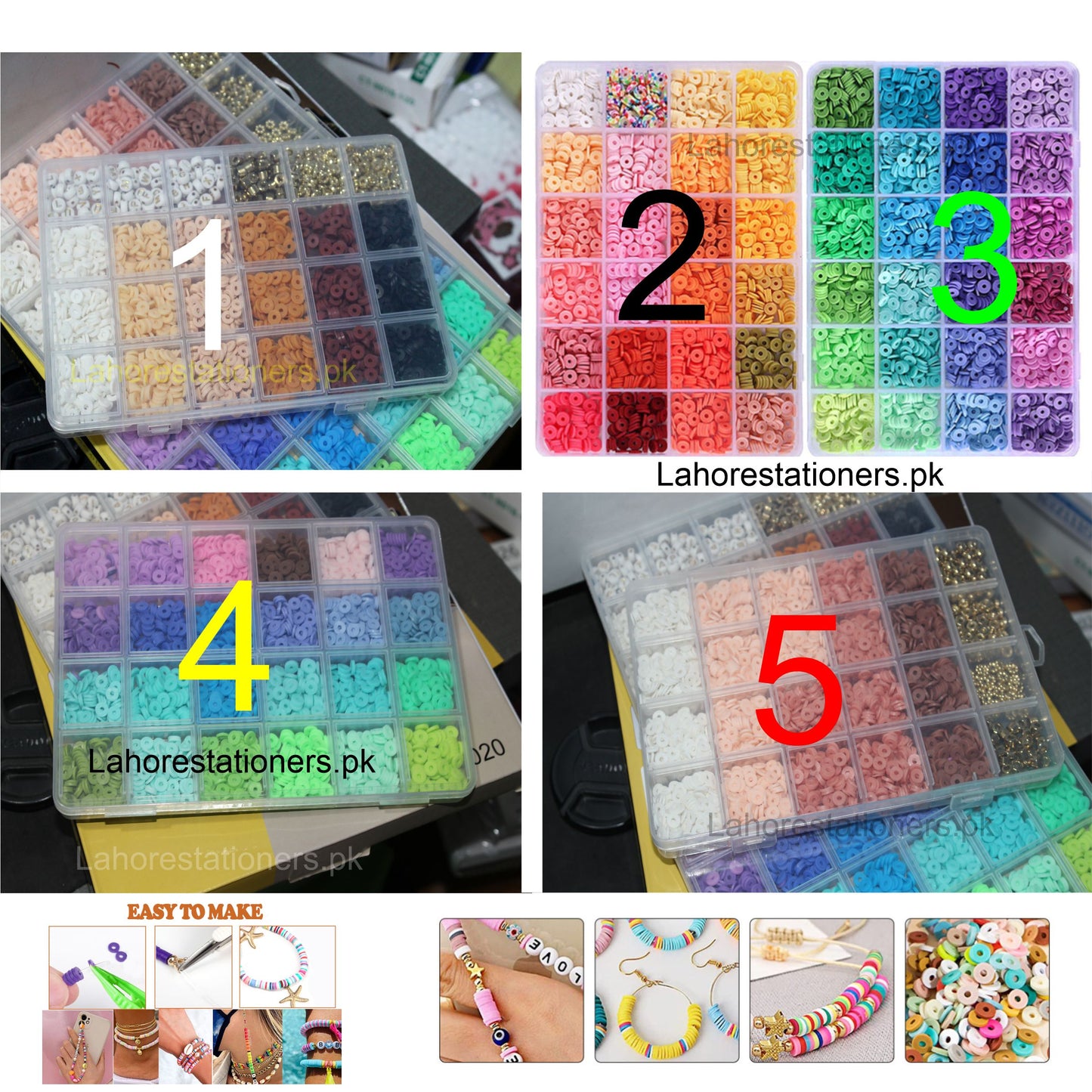Beads for Jewelry Making DIY Necklace, Earrings & Bracelet Making Beads
