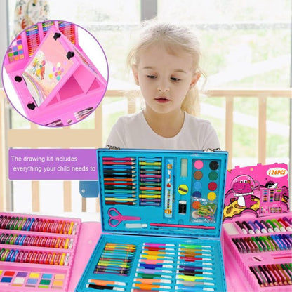 Beautiful 126 Pcs Coloring kit Drawing Painting Kit Set