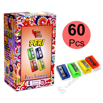 Big Bull Peri Pencil Sharpener 60 Pcs Box Art No:BB263