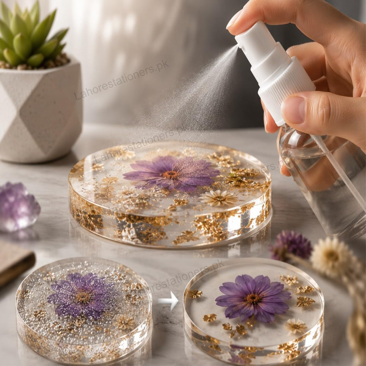 Bubble Buster Spray for Resin