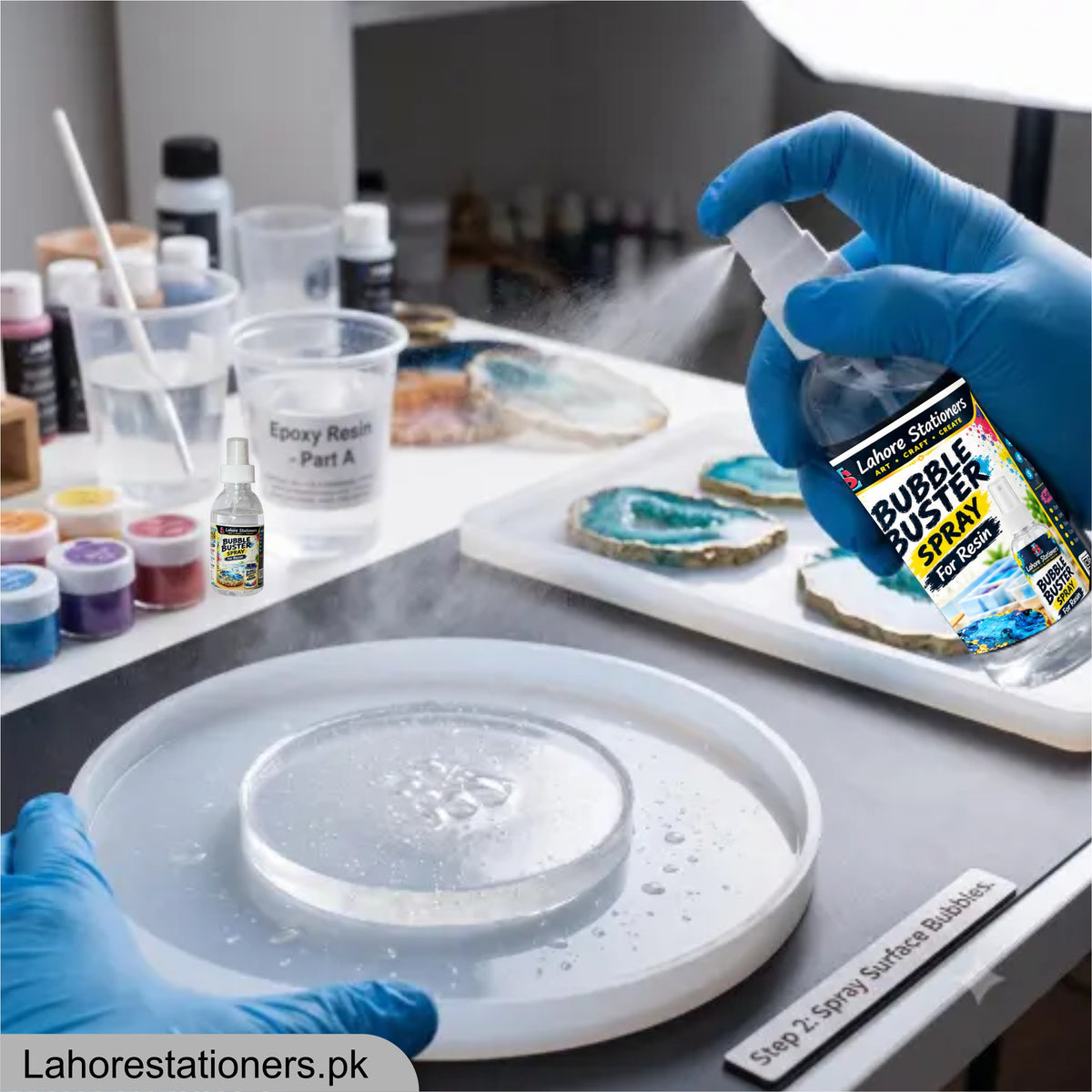 Bubble Buster Spray for Resin