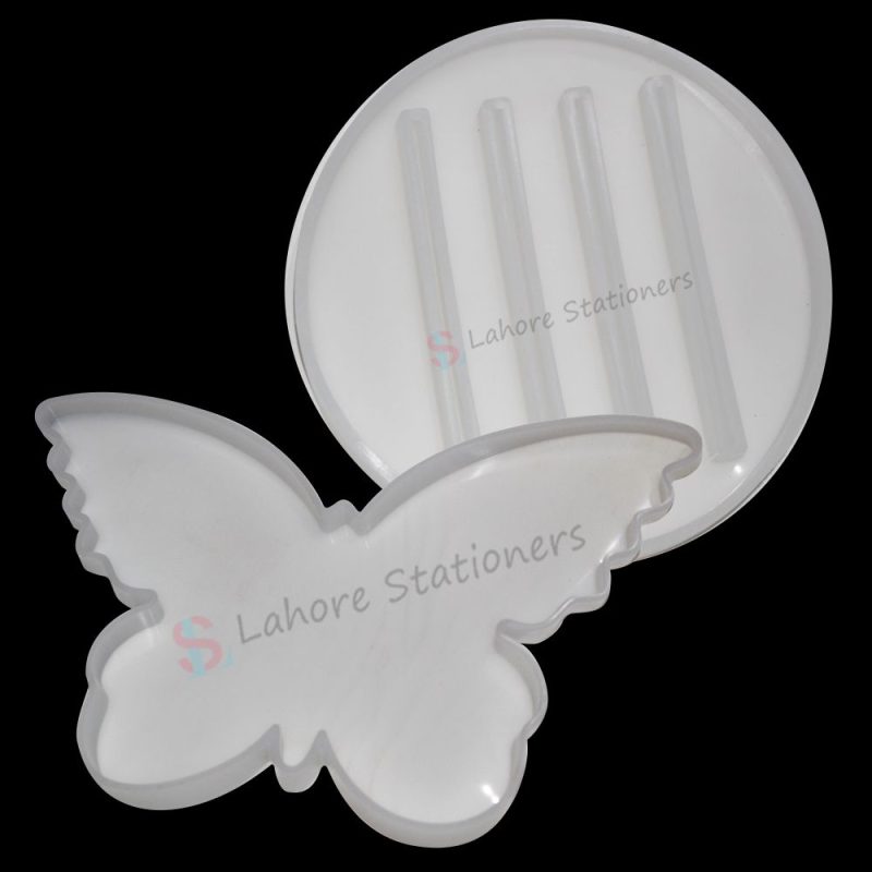Butterfly Mold 5Pcs Coaster Silicone Resin Molds Set