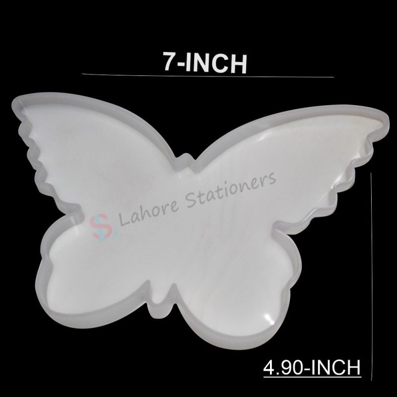 Butterfly Mold 5Pcs Coaster Silicone Resin Molds Set