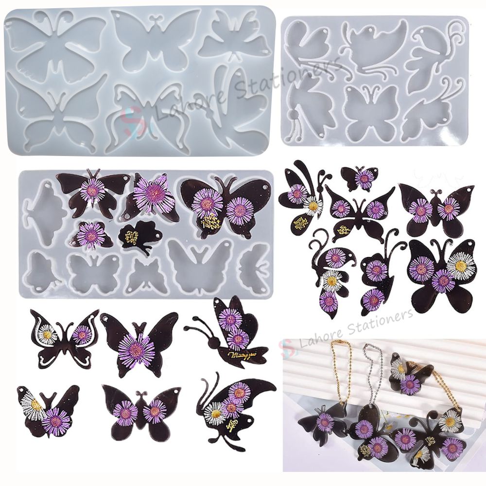 Small Butterfly Silicone Mold DIY Resin Jewelry Making