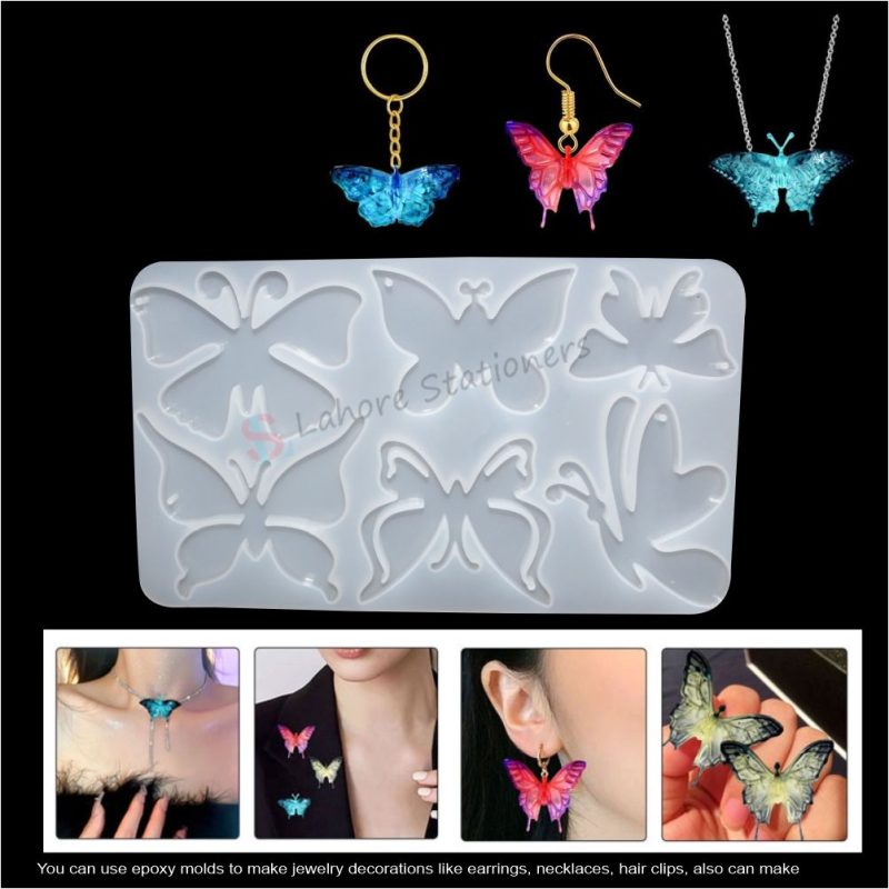 Small Butterfly Silicone Mold DIY Resin Jewelry Making