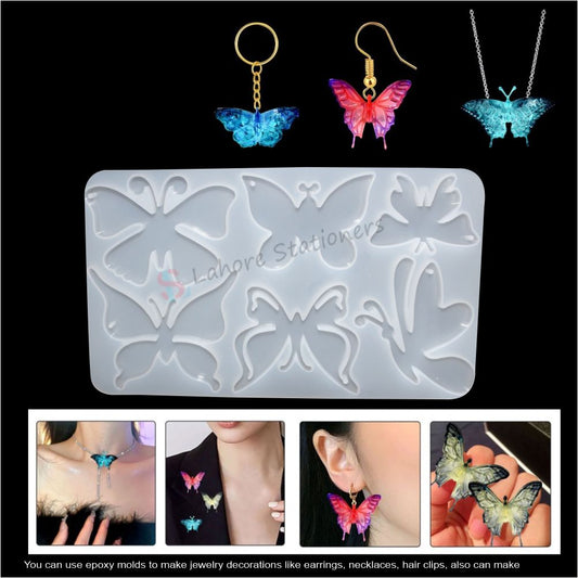 Butterfly Jewelry Making Silicone Resin Mold - M