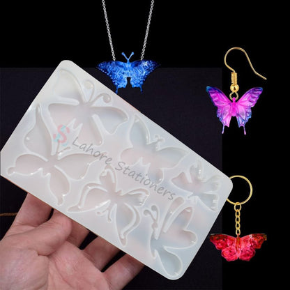 Butterfly Jewelry Making Silicone Resin Mold - M