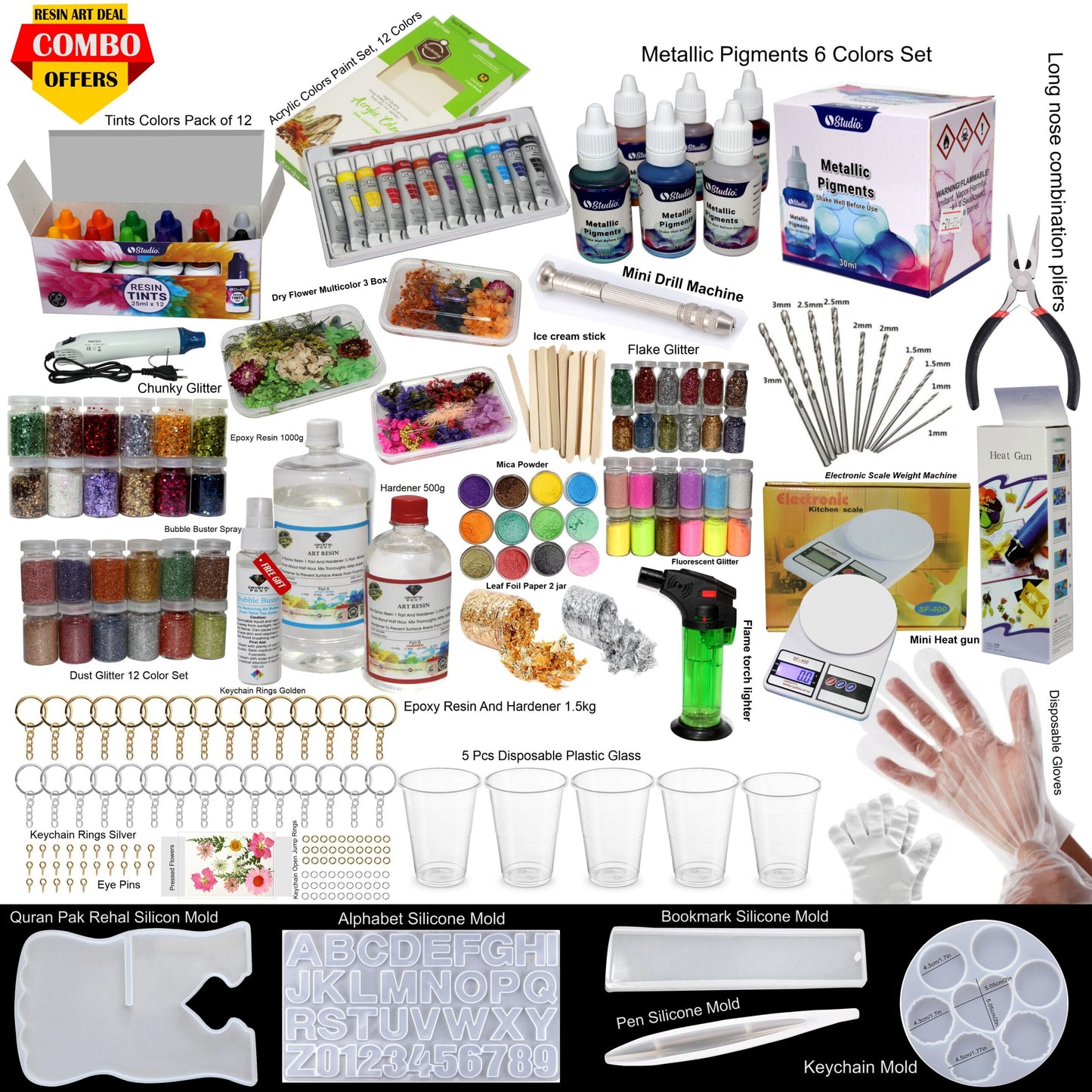 Resin Art Combo Deal