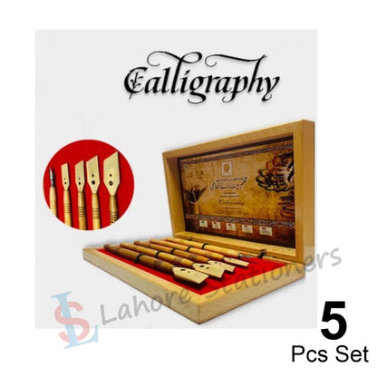 Wooden Calligraphy Qalam Set For Artists